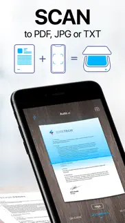 iscanner - pdf scanner app iphone screenshot 1