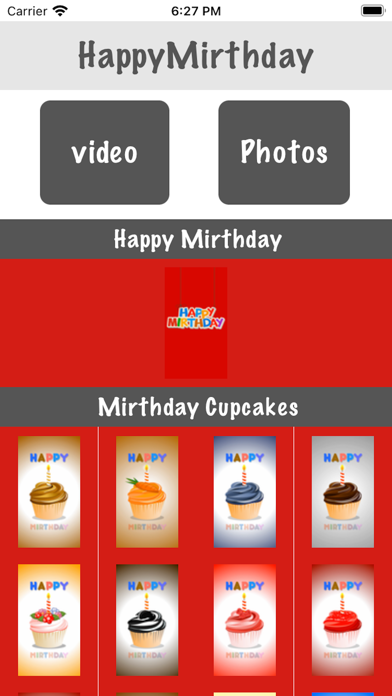 HappyMirthday! Screenshot