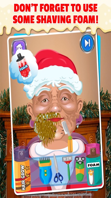 Screenshot #2 pour Santas Christmas Shaving Salon