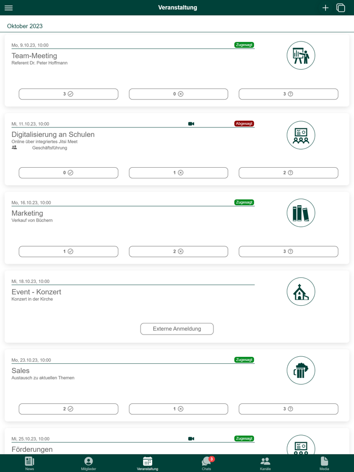 International Club Berlin App