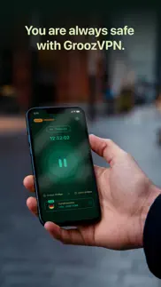 grooz vpn - fast & secure wifi iphone screenshot 4