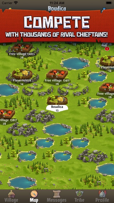 Celtic Tribes - Strategy MMO Screenshot