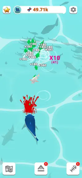 Game screenshot Shark UP! Idle Dive apk