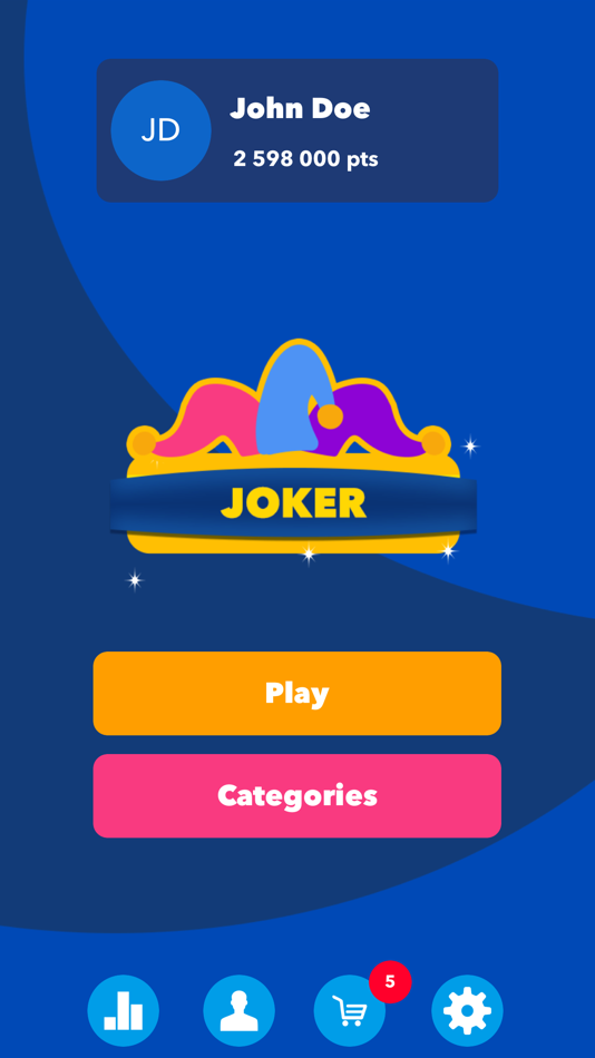 #2. Joker Quiz (iOS) 由: Ligia Goncalves