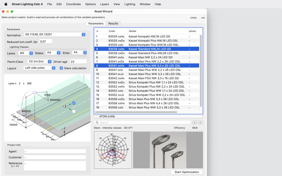 #1. Street Lighting Calc (macOS) 由: Marcello Brocato