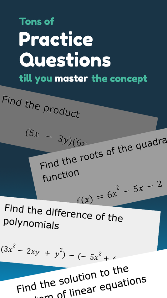 #3. Theo: AI-powered Algebra Tutor (iOS) 由: Green Gables Studio, LLC