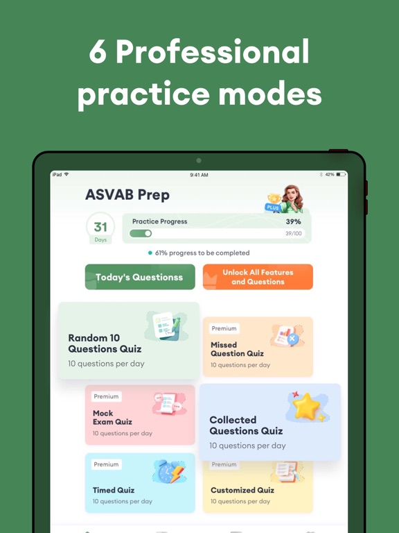 ASVAB Test Prep Practice 2026 iPad screenshot 6 - Education app