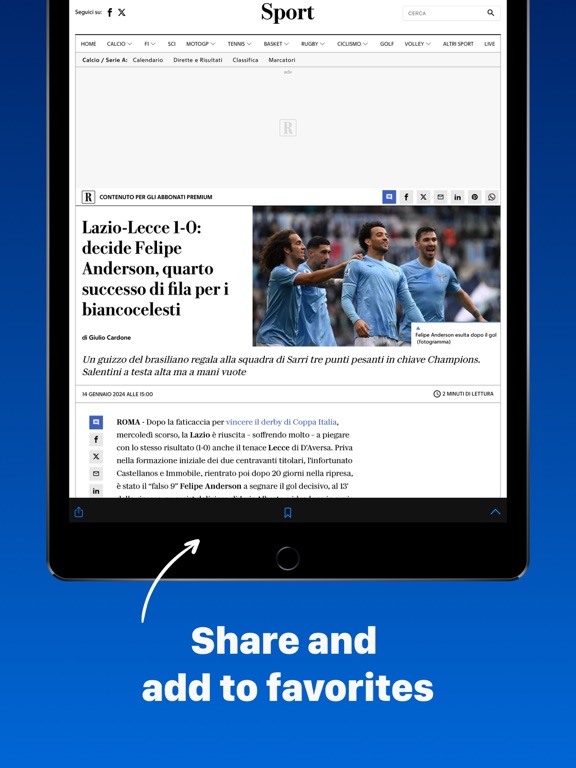 Screenshot #6 pour Italian Newspapers