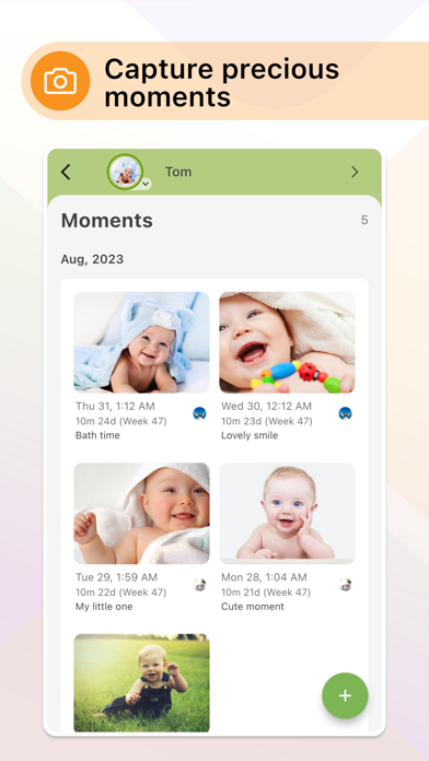 Baby Daybook - Newborn Tracker Screenshot