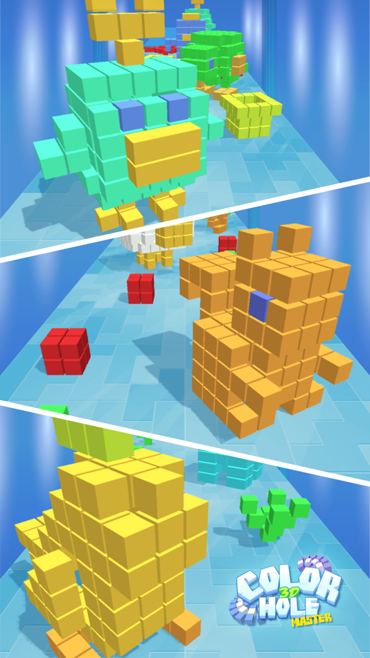 #4. Color Hole Master (iOS) Podle: Mei Hui Lin