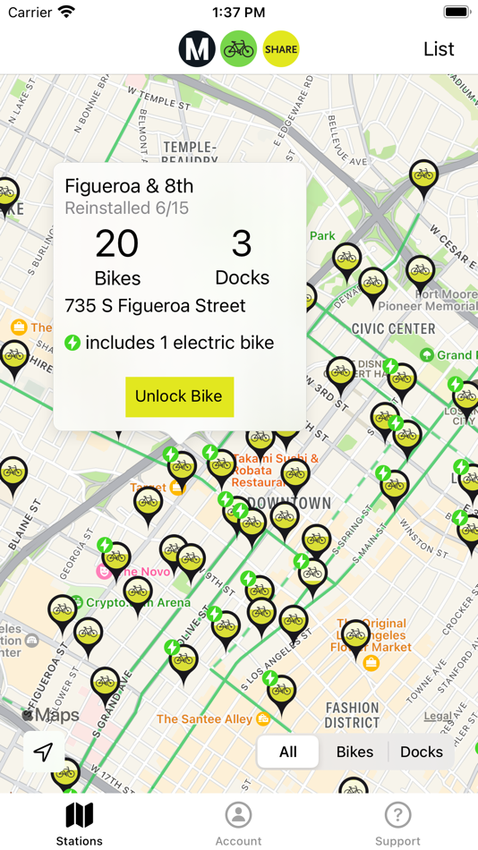Metro Bike Share - 3.1.0 - (iOS)
