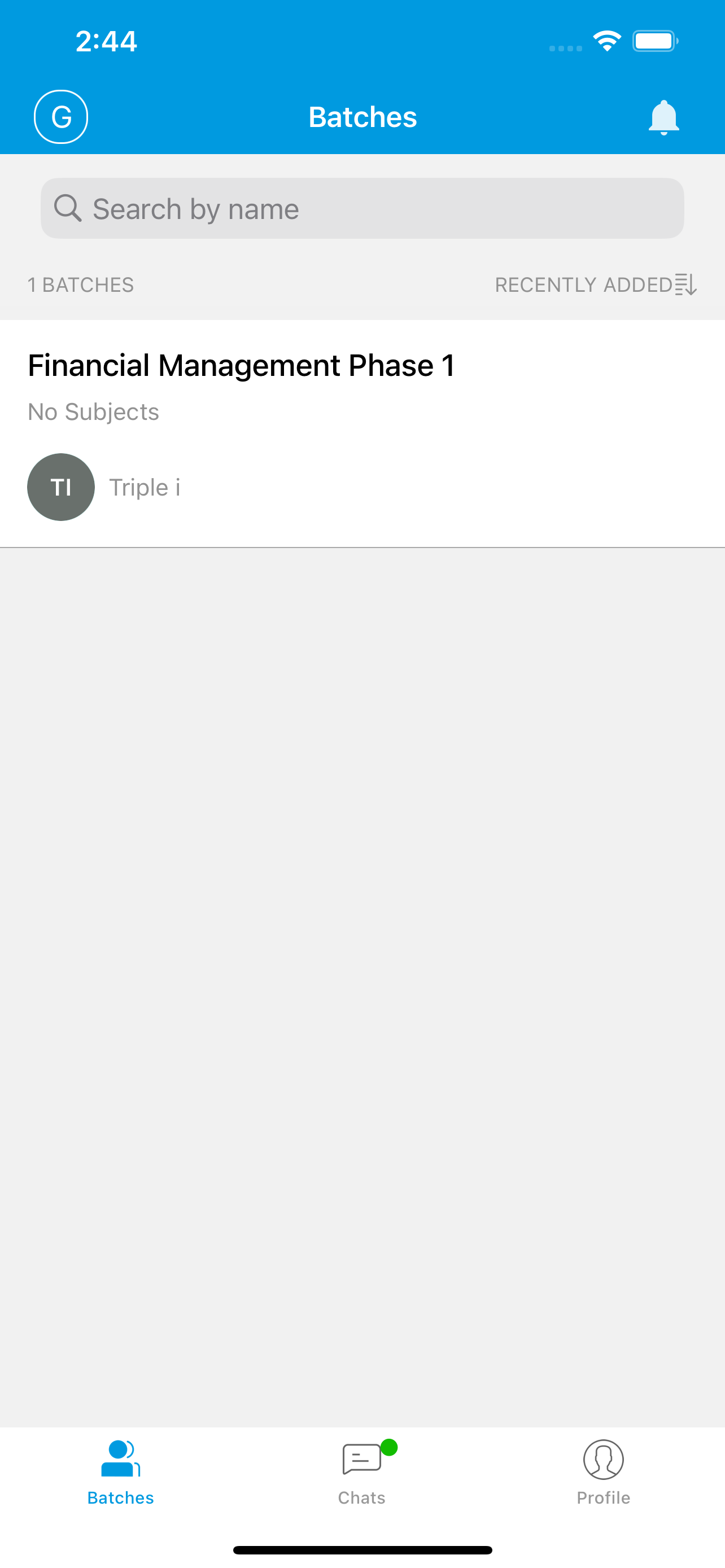 Triple i Learning App