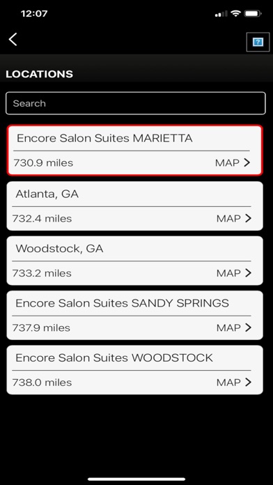 Encore Salon Suites Screenshot