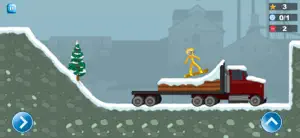 Stickman Luge - Winter Games! screenshot #1 for iPhone