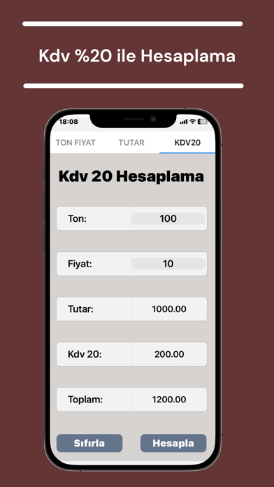 Tevkifat ile Nakliye Faturası Screenshot
