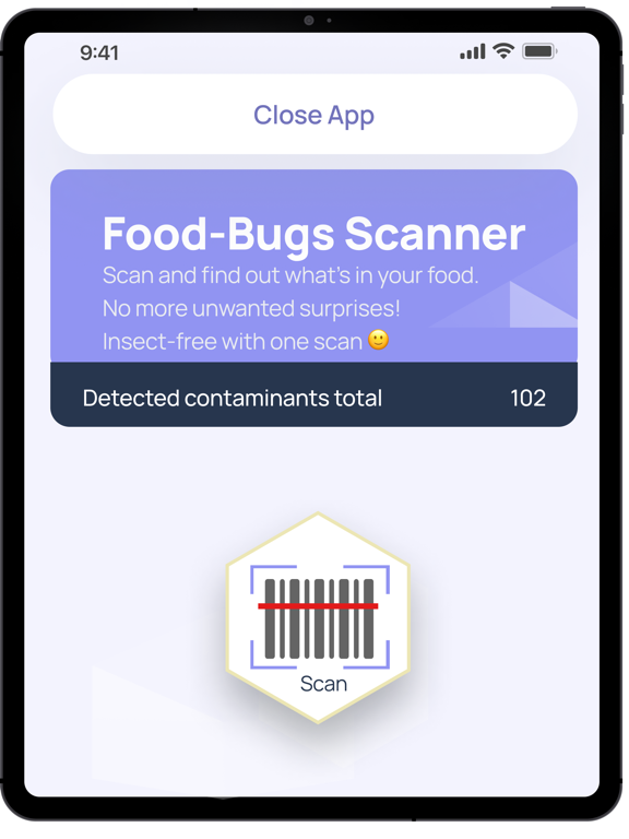Screenshot #4 pour Food Bugs Scanner