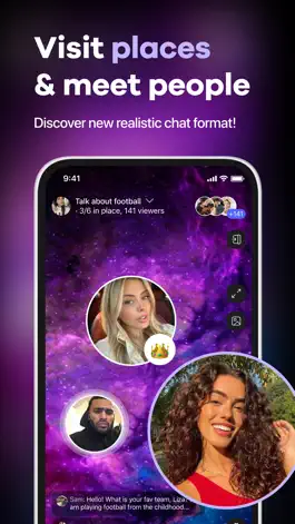 Game screenshot Places - Immersive Live Chat mod apk