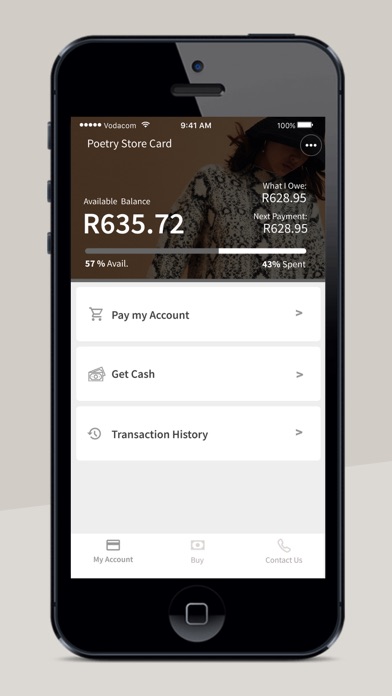 Screenshot #1 pour Poetry Store Card