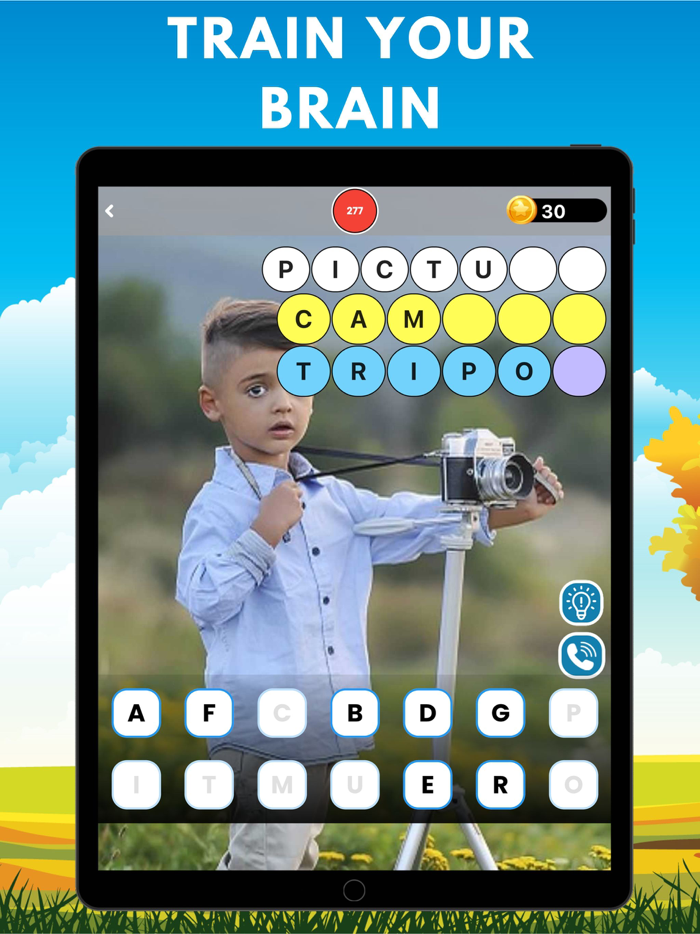 3 Words 1 Pic - Puzzle Games