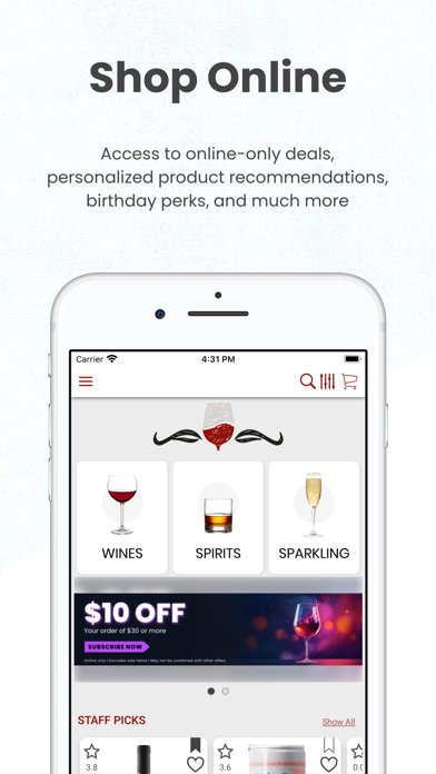 Pompette Wine Shop Screenshot