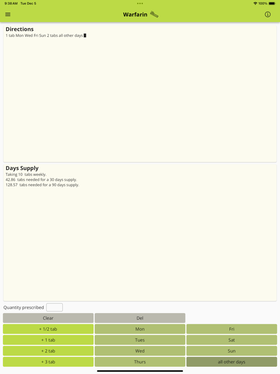 Screenshot #5 pour CalcRx