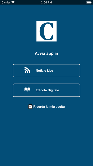 Corriere Romagna Digital Screenshot