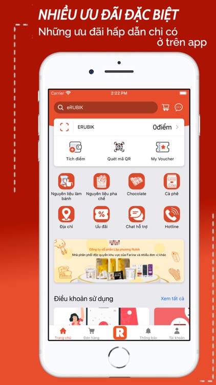 eRUBIK - Phân phối thực phẩm