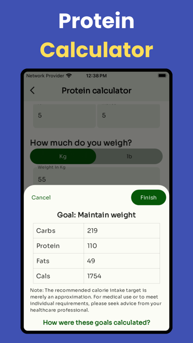 Protein tracker 2024のおすすめ画像2