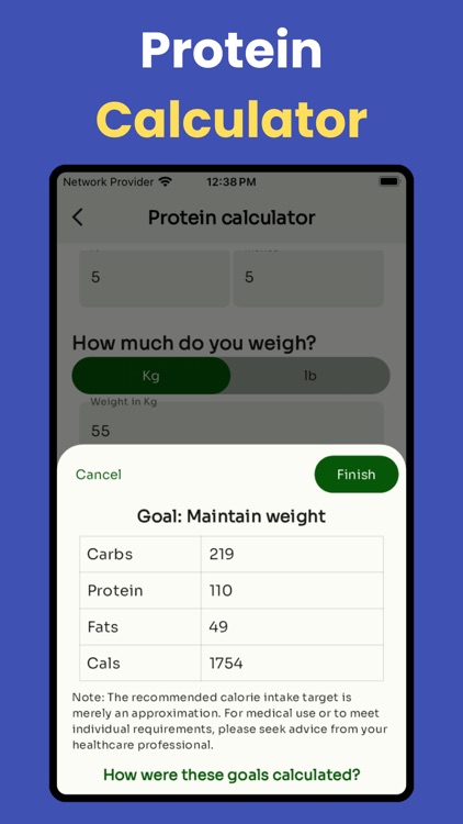 Protein tracker 2025
