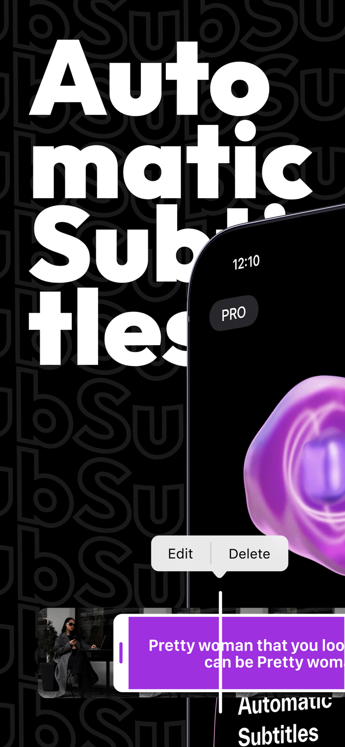 SubSub - Captions For Video