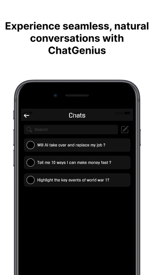 #2. Chat Genius (iOS) Podle: Birch Tree Ventures ltd