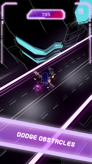 Neon Heist: 3d idle race Screenshot