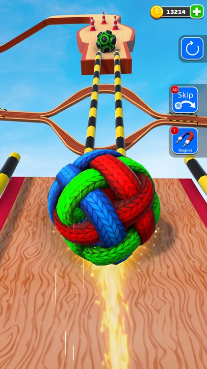 Rolling Sky Balls 3D Game