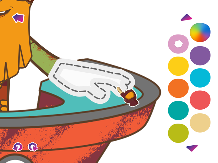 Fixies — Paint color and play