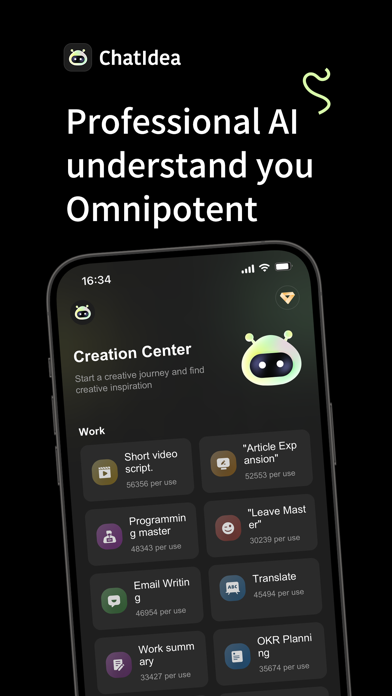 ChatIdea - Chat With Ask AI Screenshot