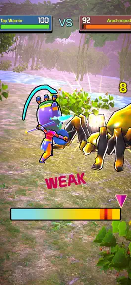Game screenshot Mighty Mini Tap Warriors apk