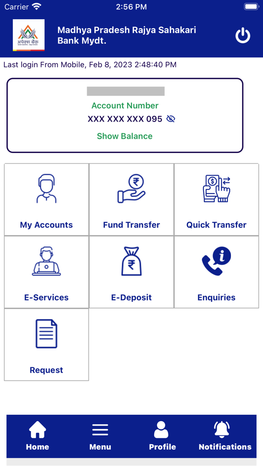 #5. M.P APEX Mobile Banking (iOS) Podle: M.P.Rajya Sahakari Bank Mydt.(Apex Bank)