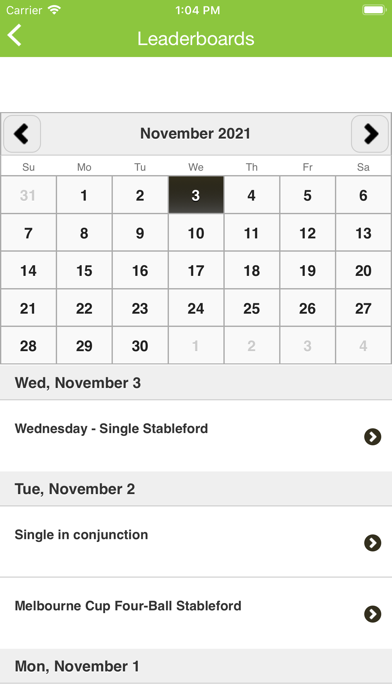 Carbrook Golf Club Screenshot