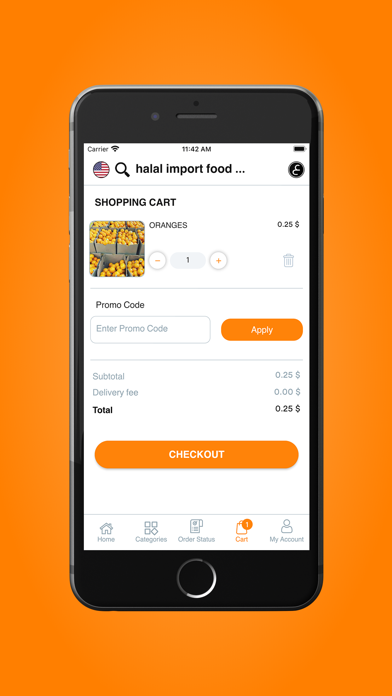 Halal Import Food Market Screenshot