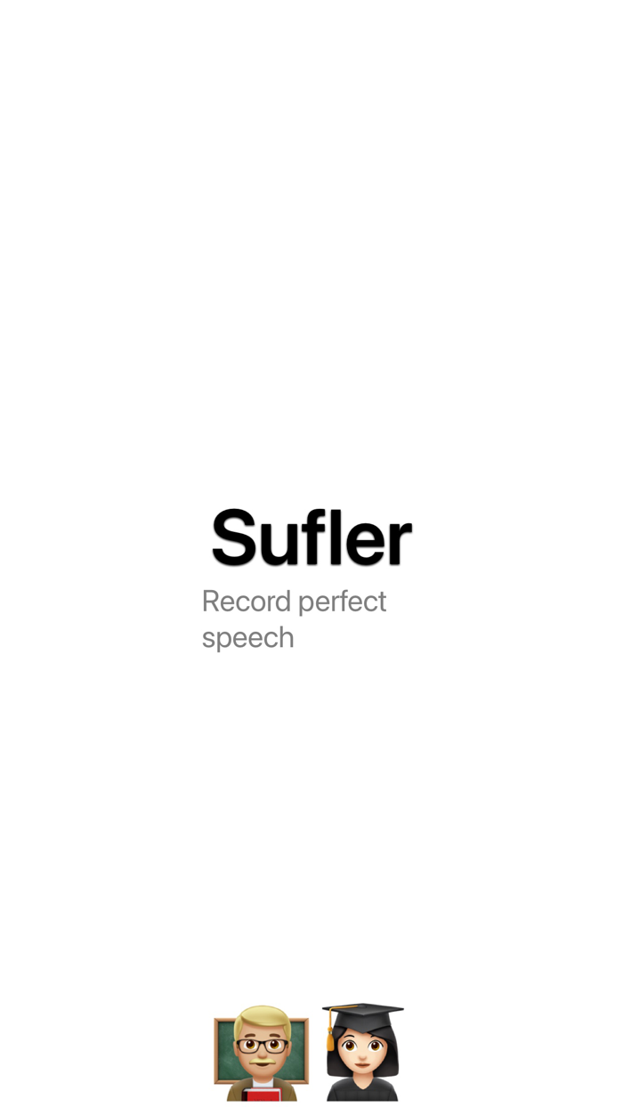 Sufler - Camera  teleprompter