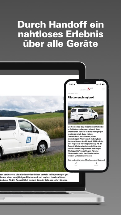 Gemeinde Belp Screenshot