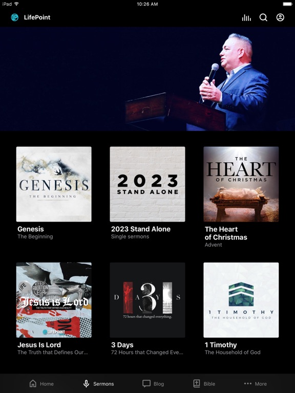 LifePoint Church Dallas iPad screenshot 2 - Lifestyle app