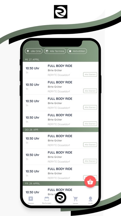 RERYTE Cycling Screenshot