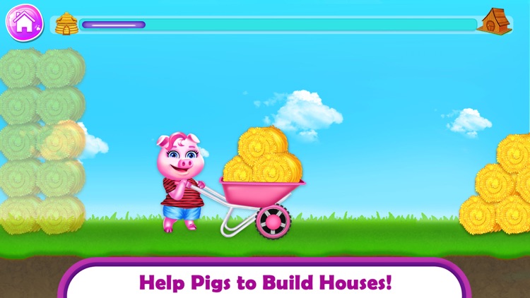 Three Little Pigs Game! screenshot-6