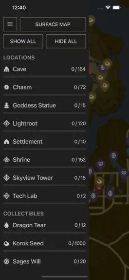Game screenshot Map for Tears of the Kingdom apk