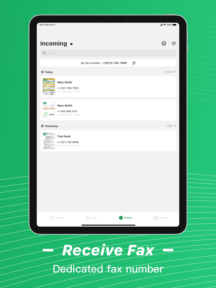 Tiny Fax Send Fax From iPhone