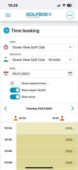 Game screenshot GolfBox App hack