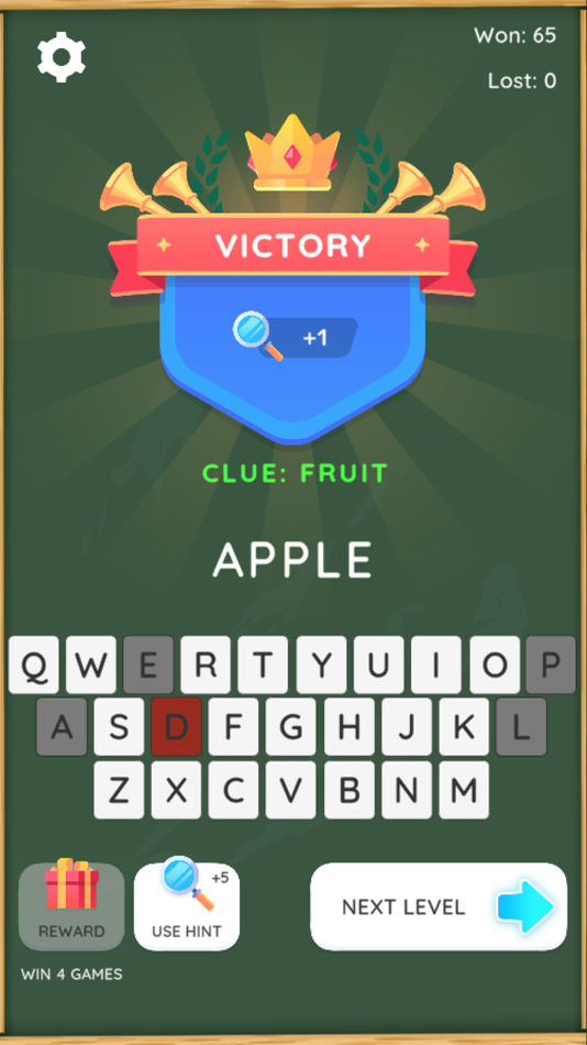 #2. Hangman Senior (iOS) 由: EPIC PANDA GAMES SOCIEDAD LIMITADA