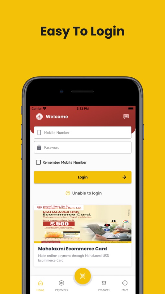 #1. Mahalaxmi Mobile Banking (iOS) 由: Mahalaxmi Bikash Bank Limited