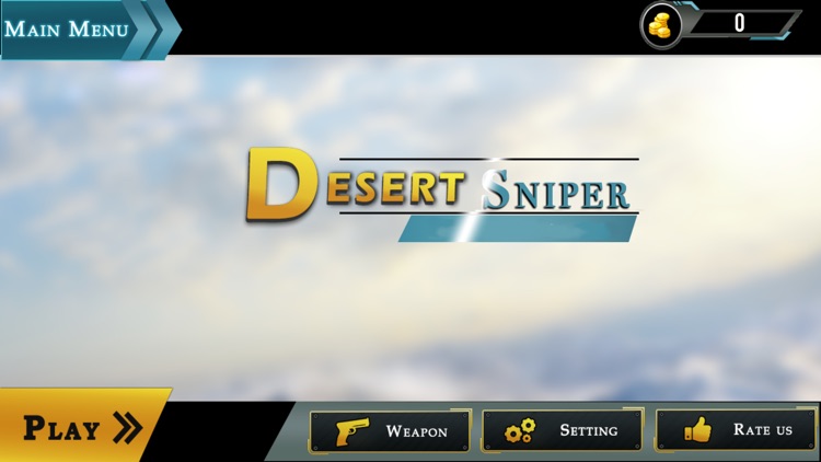 Desert-Sniper Assassin Gun screenshot-3